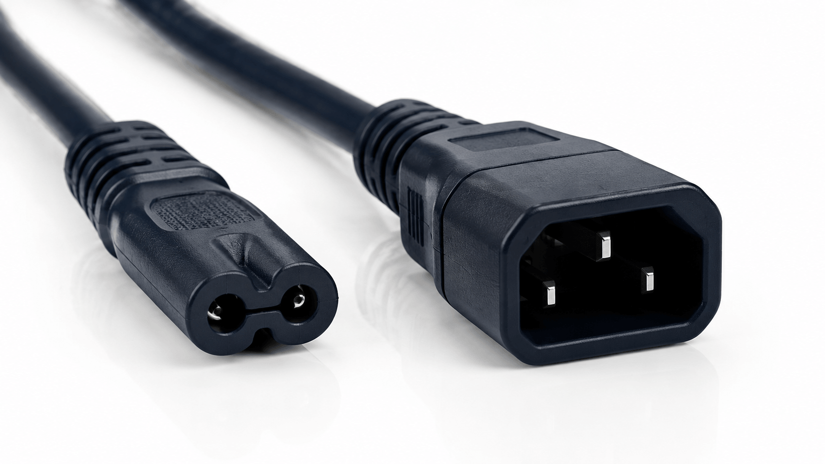 Figure-8 and C13 appliance connectors